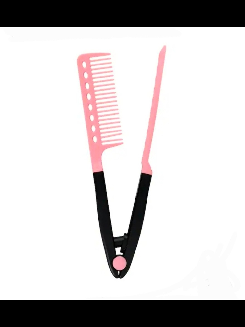 Straightener Comb for Flat Iron In Pink BNIB